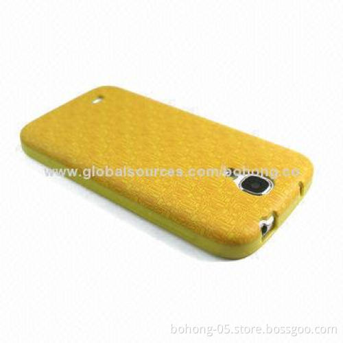 PU IMD TPU Mobile Phone Cases for Samsung Galaxy S4, Various Colors Available